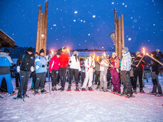Ciaspolata e cena in malga