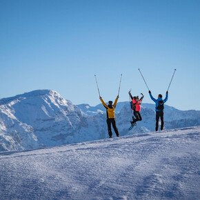 Snowshoe hikes for everyone on Monte Baldo