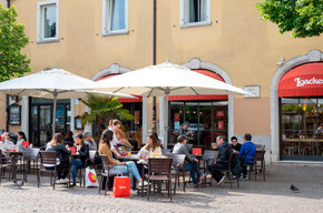 Breakfast at Loacker Café