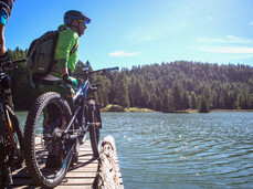 E-bike tour ad anello al Lagod i Tret con tutto rigenerante