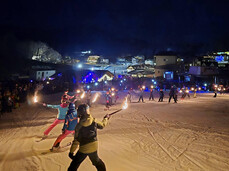 Lavarone Carnival Torchlight Parade - Lavarone Ski School