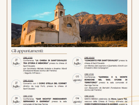 The Five Hundredth Anniversary of the Consecration of the Church of Sant'Osvaldo - Garniga Terme