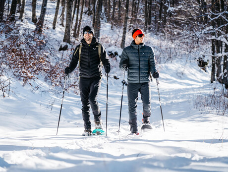 Unusual snow routes in Vallagarina