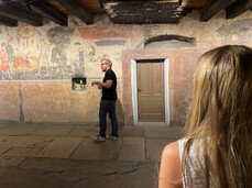 An evening visit to Castel Coredo and Palazzo Nero among clues to be solved and characters to be found