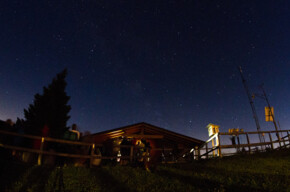 Le stelle del sabato sera-CENA in rifugio