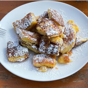 Royal snack in Val di Breguzzo, the Emperor’s dessert awaits you