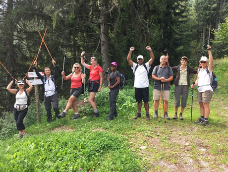 Nordic walking on Monte Bondone, parks in the city and surrounding area
