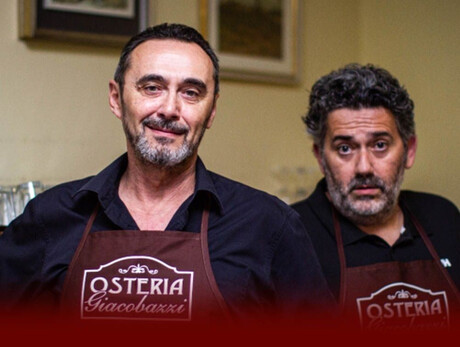Osteria Giacobazzi - Giuseppe Giacobazzi and Andrea Vasumi