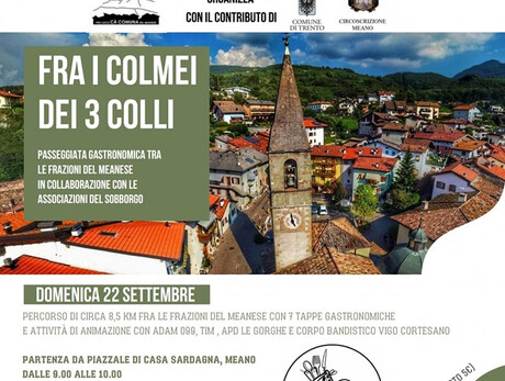 Gastronomic Walk - Among the 3 hills - Pro Loco Cà Comuna di Meano