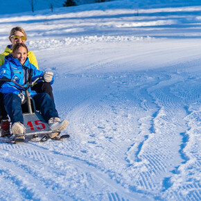 Slittinonovie sull'Alpe Cimbra