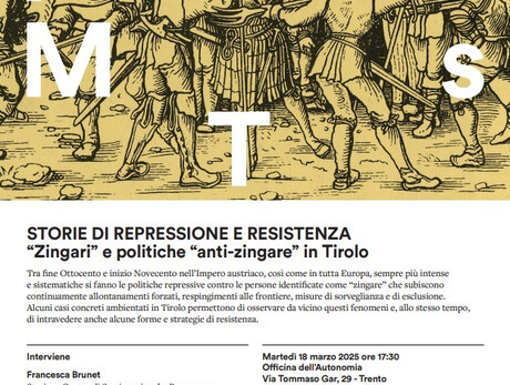 STORIE DI REPRESSIONE E RESISTENZA - “Zingari” e politiche “anti-zingare” in Tirolo
