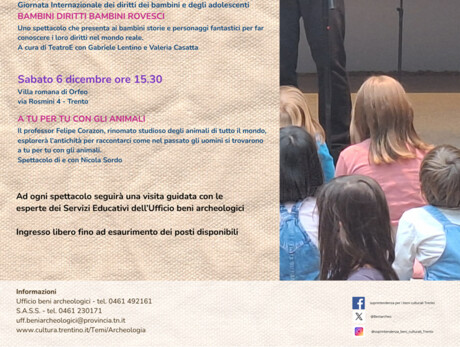 Teatro per famiglie a Tridentum