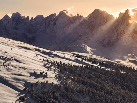 Trentino Ski Sunrise: sci all'alba all'Alpe Lusia