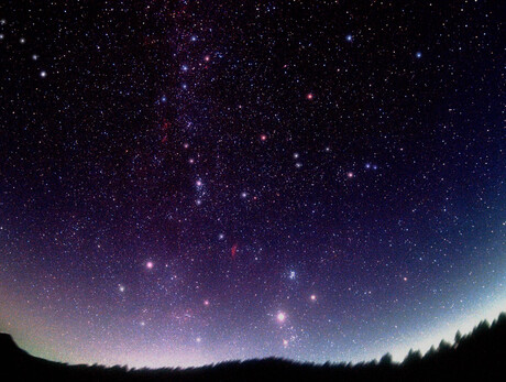 A journey among the stars - Pinè Plateau