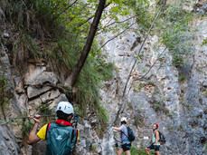 Rio Secco via ferrata with Alpine Guide