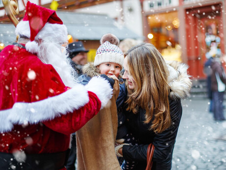 Babbo Natale mercatini