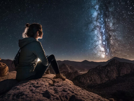 Notte stellata Val di Fassa