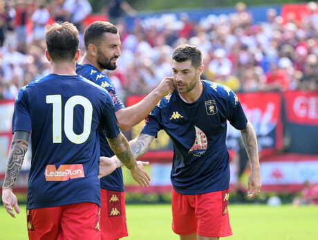 Ritiro Genoa - Partita amichevole