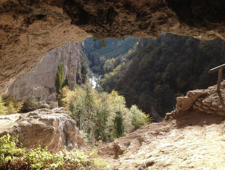 Di notte all'eremo di S. Giustina