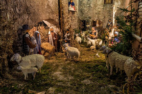 Inaugurazione della mostra dei presepi di Rumo