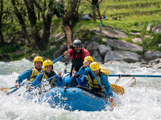 Rafting on the Noce River with X Raft
