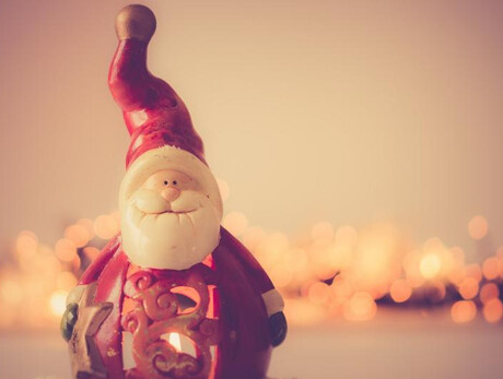 Here comes Santa Claus