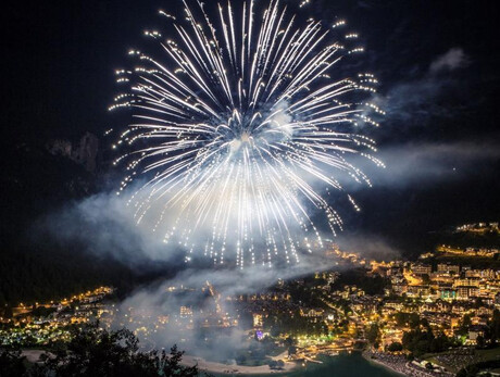 Fireworks on the Lake