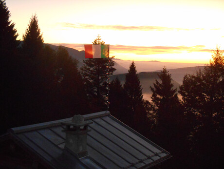 Vivi Tesino: Fonduta al tramonto alla Baita della Pace