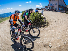 Abendliche E-Bike-Tour auf den Monte Altissimo (mit Aperitivo)
