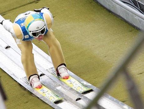 Ski jumping competition