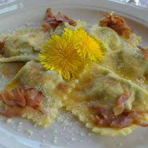 Ravioli al tarassaco