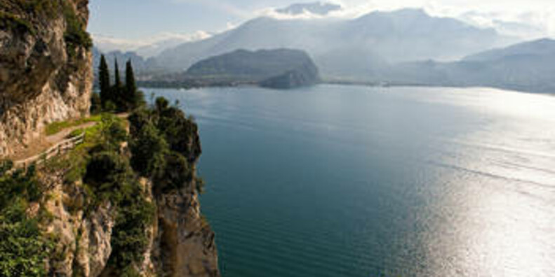 Il Lago di Garda dalla Ponale