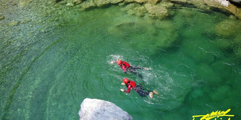 Canyoning in Valle del Chiese