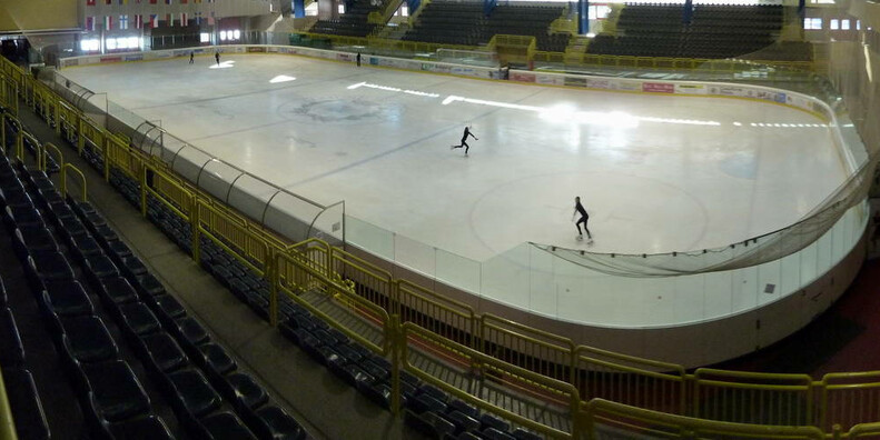 Eisstadion von Pinzolo 