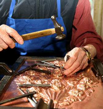 cesello museo rame navarini