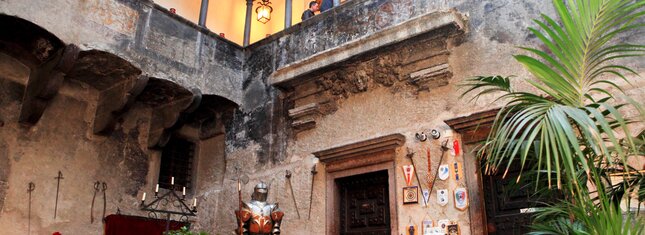 Toblino - Interno di Castel Toblino
