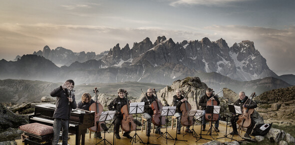 Val di Fassa - Col Margherita - Ezio Bosso e Italian Cello Consort
