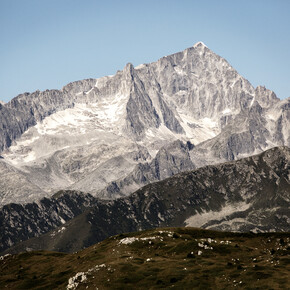 Val Rendena - Dolomiti di Brenta - Panorama da camp Centener - Adamello