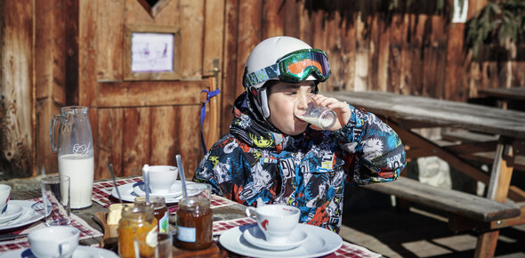 Familienfreundlich essen und schlafen - Familien Winterurlaub in den Dolomiten