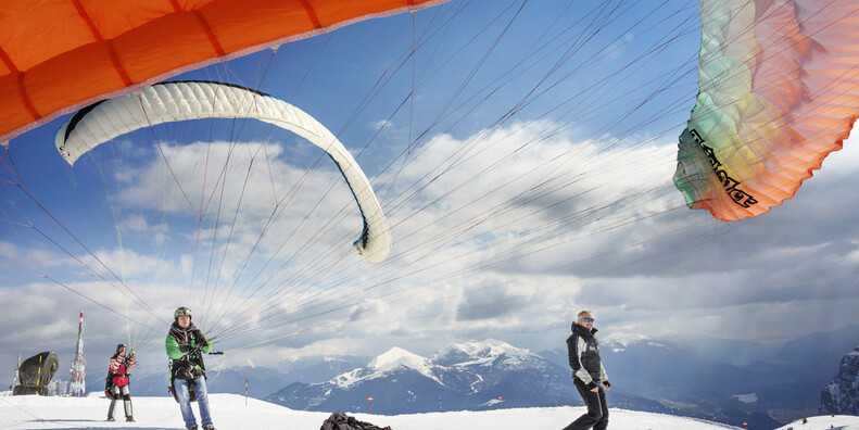 Molveno - Vyzkoušet si paragliding 