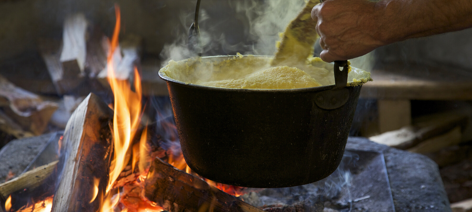 Żółta mąka ze Storo: złoto Trentino