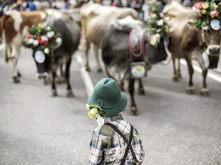 In montagna i bambini si divertono e stanno in contatto con la natura