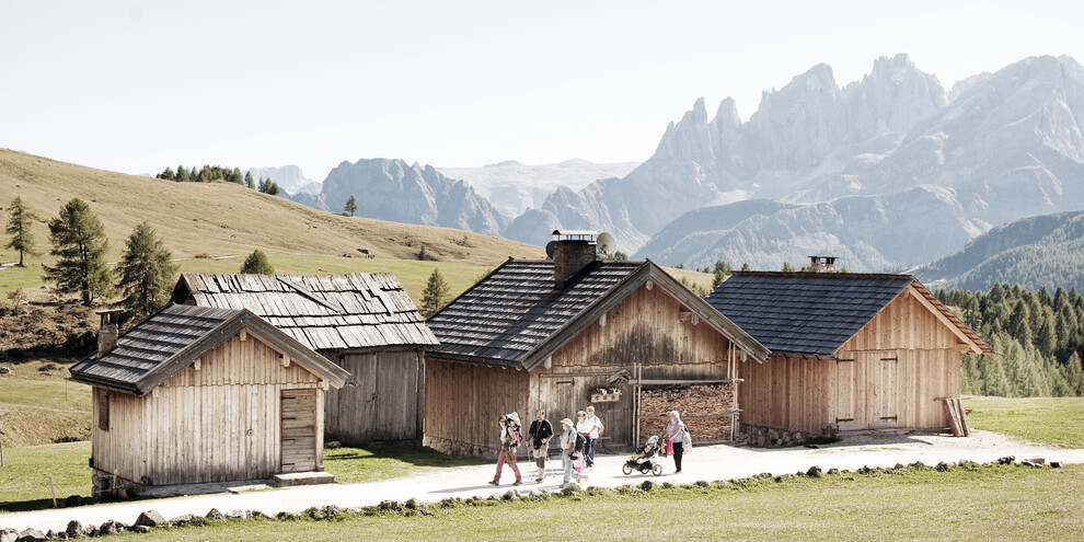 Val di Fassa - Passo Fuciade - Baite a passo Fuciade

