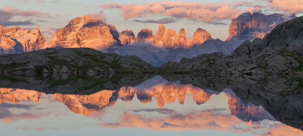 Madonna di Campiglio - Gruppo del Brenta dal Lago Nero