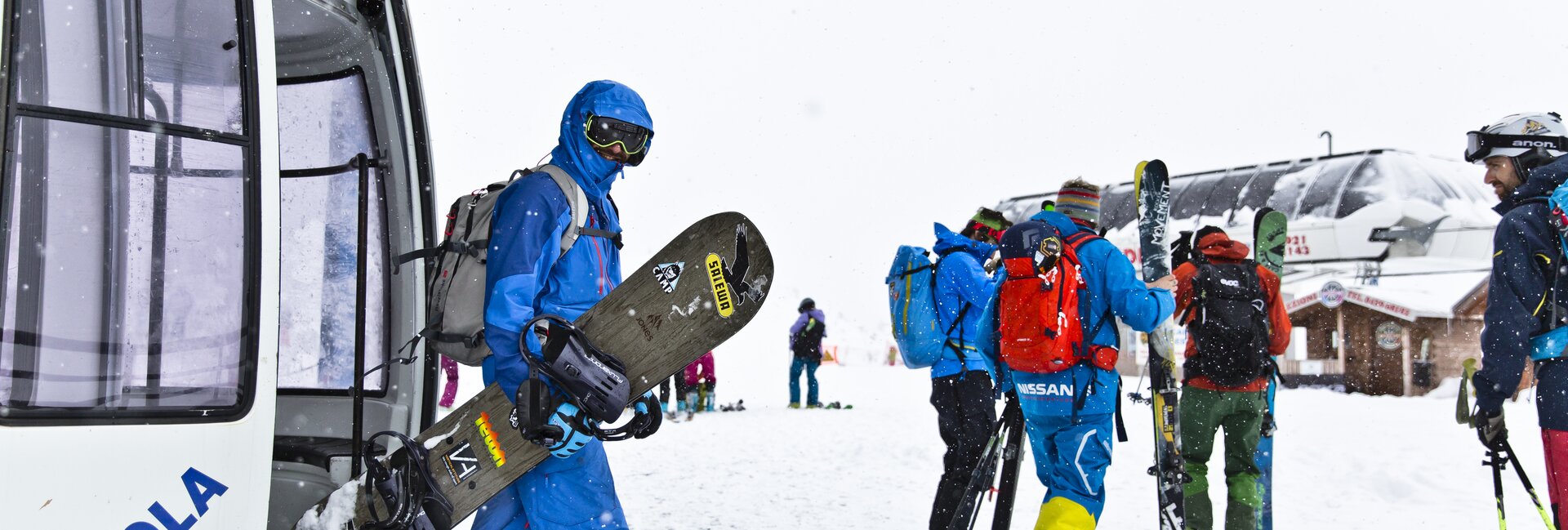 San Martino di Castrozza - Funivia Tognola - Snowboard
