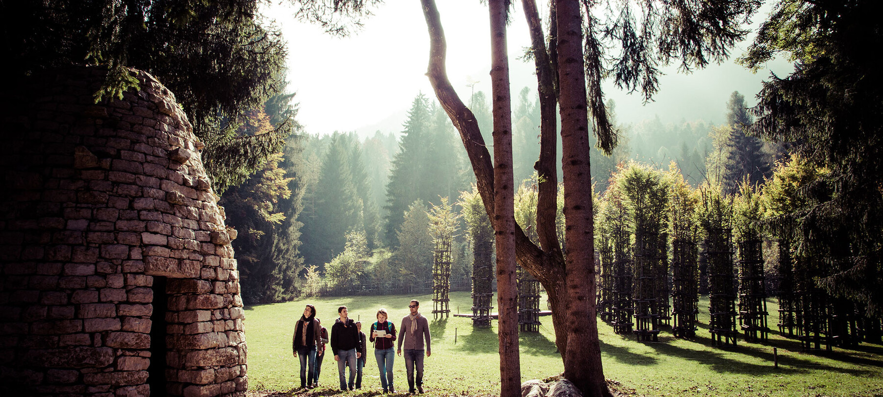 Valsugana - Val di Sella - Arte Sella 
