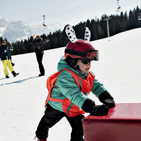 Snow parks for children