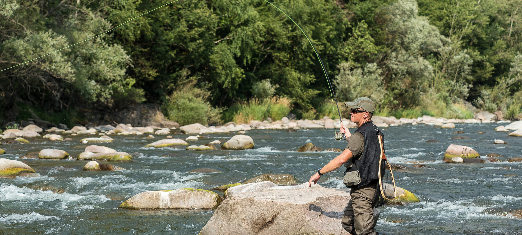 Valle di Cembra - Torrente Avisio - Pesca
