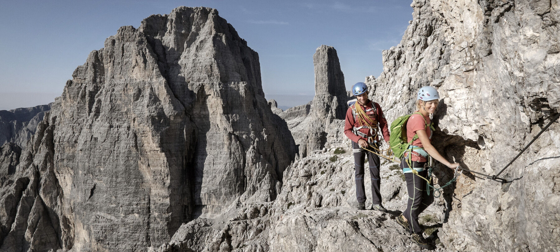 Via delle Normali: Die ersten Bergsteiger in den Brenta-Dolomiten