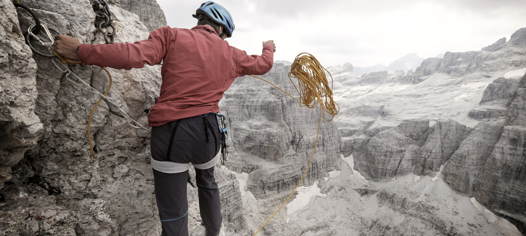 Via delle Normali: the first mountaineers on the Brenta Dolomites